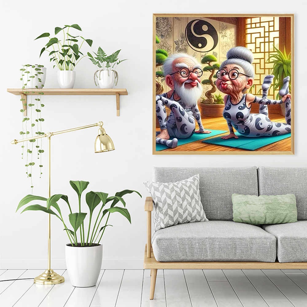 Momoart เก่าคนเพชรโมเสคคู่เต็ม - Photo Mosaic Print บทวิจารณ์และราคา