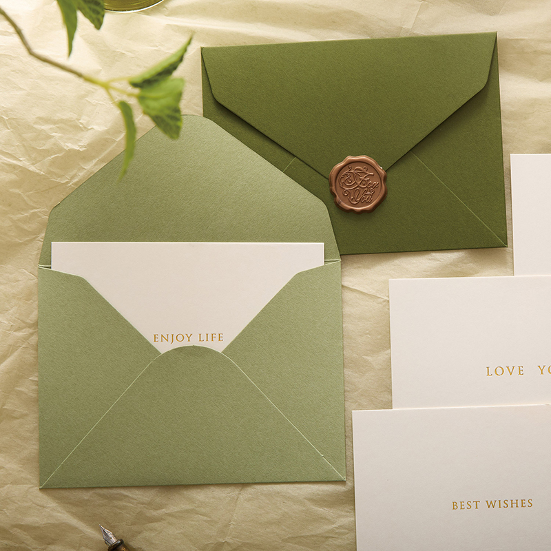 30 ชิ้น/ล็อต 16x12 ซม.สีเขียวซ - Wax Seal Letter Kit บทวิจารณ์และราคา