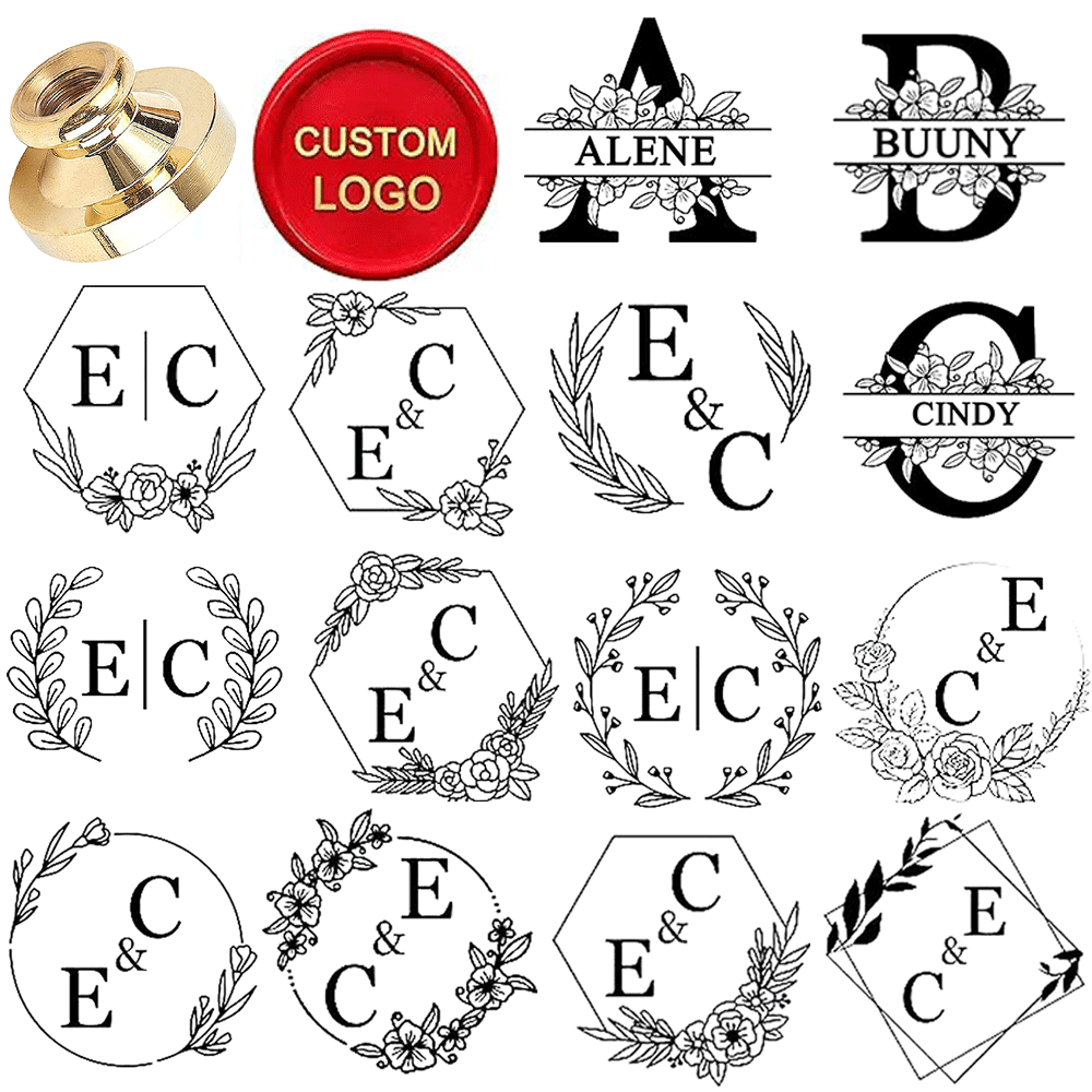 Custom Letter Wax Seal Stamp K - Wax Seal Letter Kit บทวิจารณ์และราคา