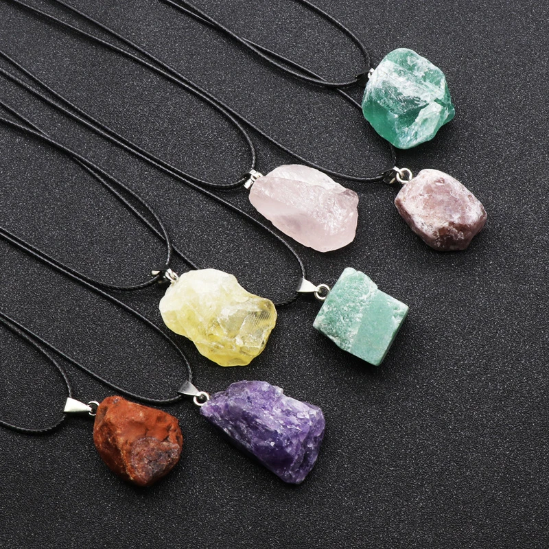 ธรรมชาติอุรุกวัยอเมทิสต์หินหยา - Birth Flower Necklace บทวิจารณ์และราคา