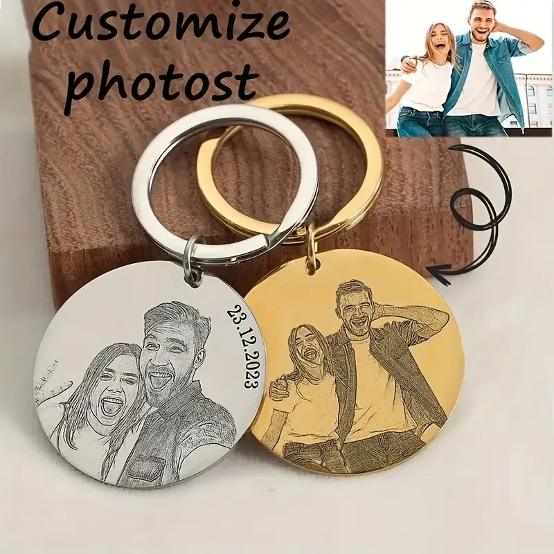 พวงกุญแจภาพแกะสลักส่วนบุคคล, ข - Initial Ring Custom บทวิจารณ์และราคา