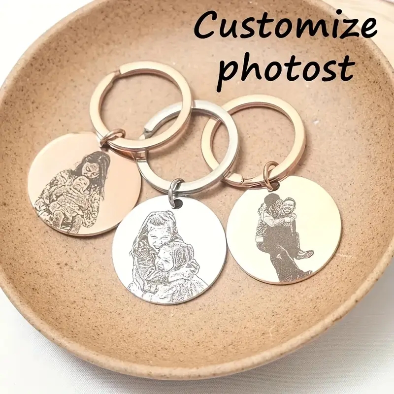 พวงกุญแจภาพแกะสลักส่วนบุคคล, ข - Initial Ring Custom บทวิจารณ์และราคา
