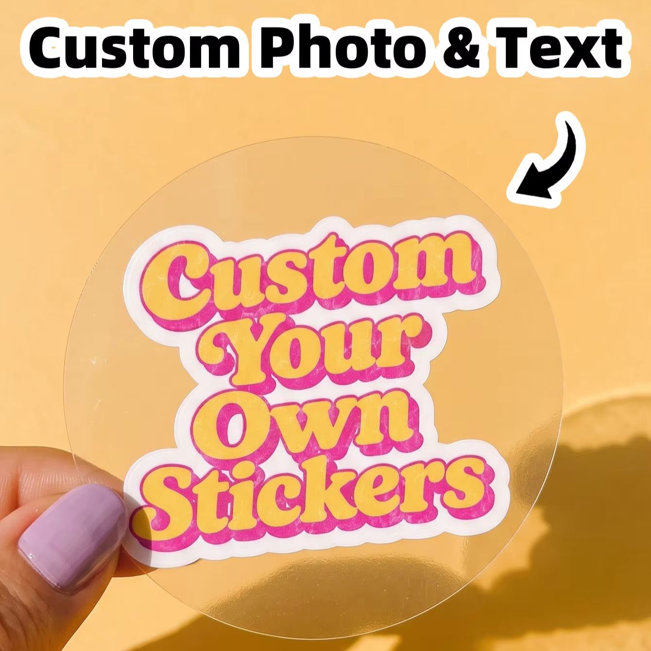 1-180 ชิ้นสติกเกอร์แบบกำหนดเอง - Personalised Candle Label บทวิจารณ์และราคา