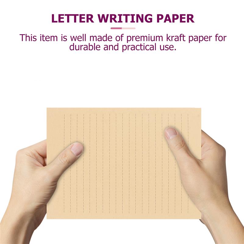 50/100 แผ่น A5 กระดาษคราฟท์ Vi - Wax Seal Letter Kit บทวิจารณ์และราคา
