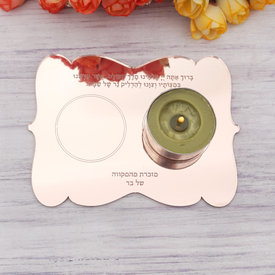 ส่วนบุคคลงานแต่งงานตกแต่งตาราง - Personalised Candle Label บทวิจารณ์และราคา