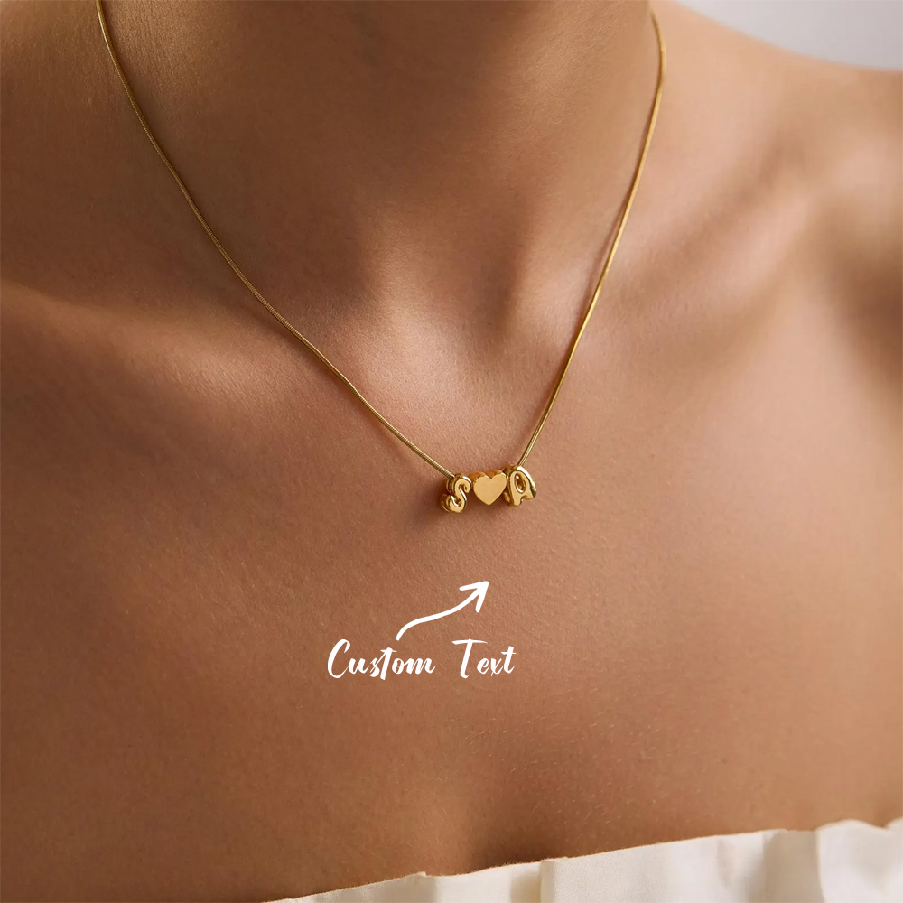 สร้อยคอจี้รูปหัวใจ 3 มิติ พร้อ - Name Necklace Custom บทวิจารณ์และราคา
