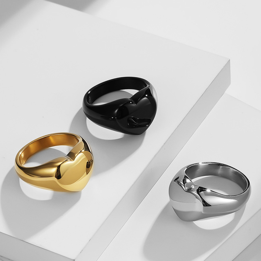 ที่กําหนดเองผู้หญิง Signet แหว - Initial Ring Custom บทวิจารณ์และราคา